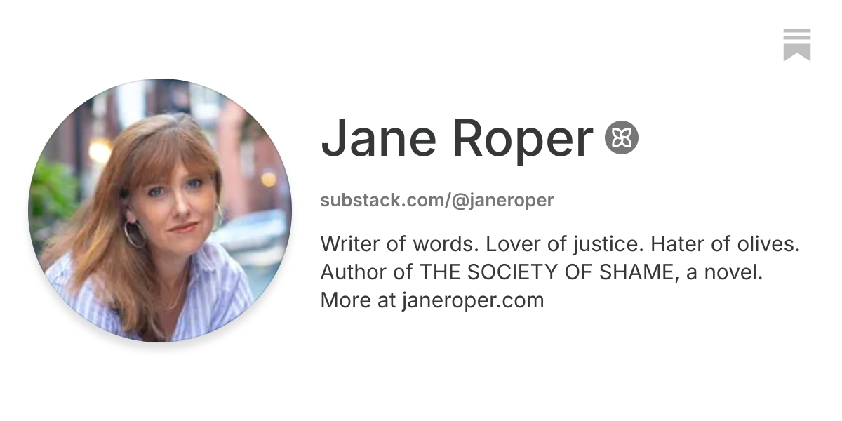 Jane Roper | Substack