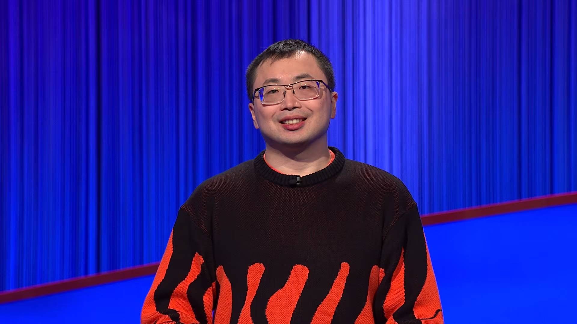 Watch Jeopardy! super champ Jamie Ding right now
