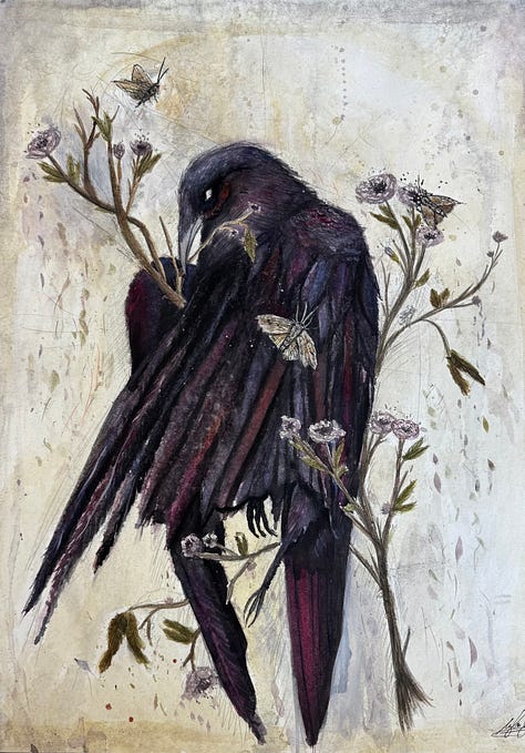 watercolors of bats, birds, and caves, Carlsbad caverns national park artist residency studio and bat mascot
