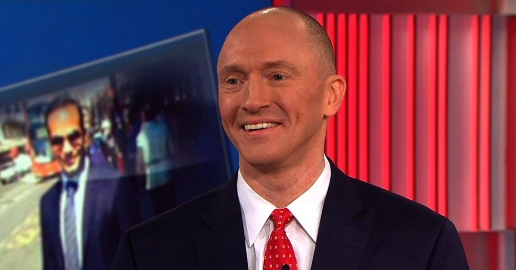Carter Page confirms he told Sessions about his trip to Russia
