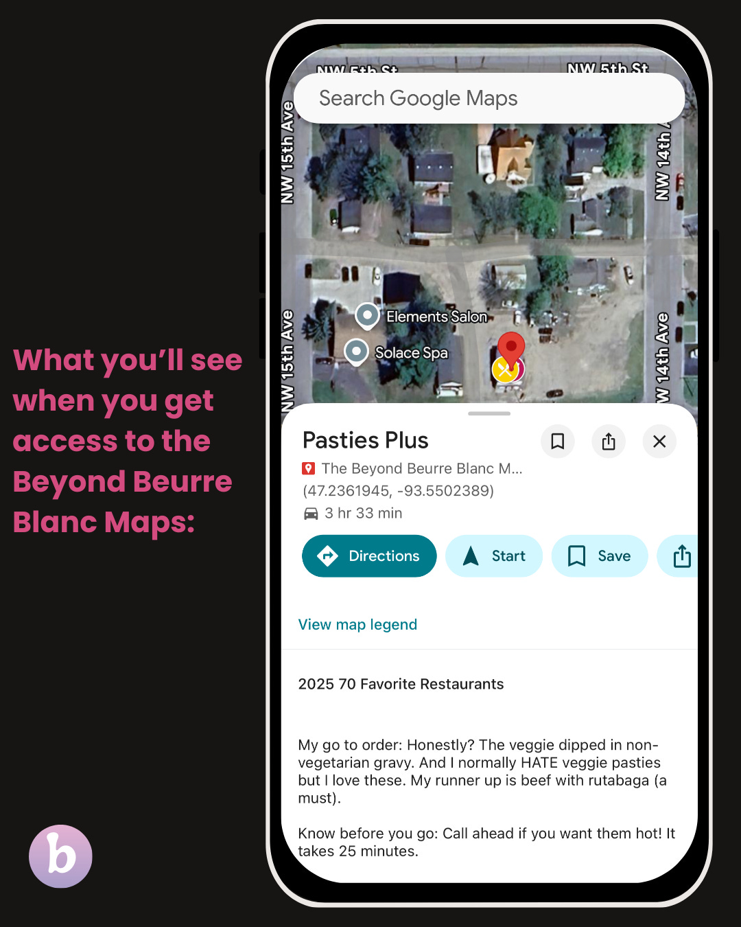 Introducing: The beyond beurre blanc Maps