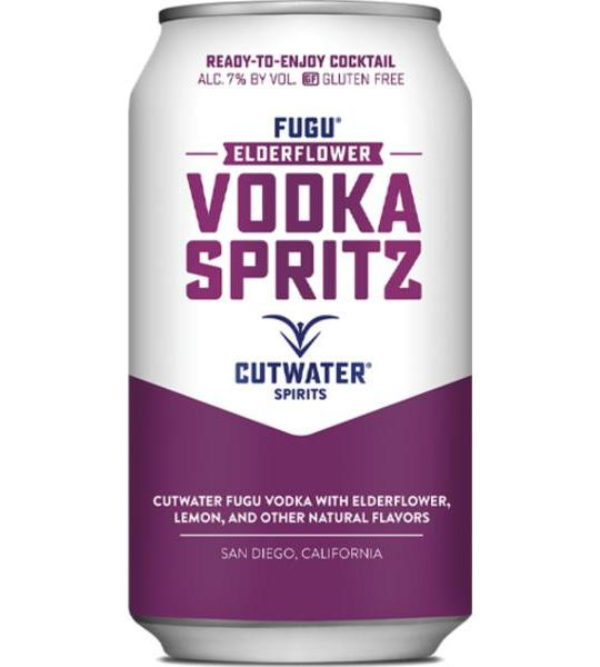 Cutwater Spirits Elderflower Vodka Spritz - Minibar Delivery