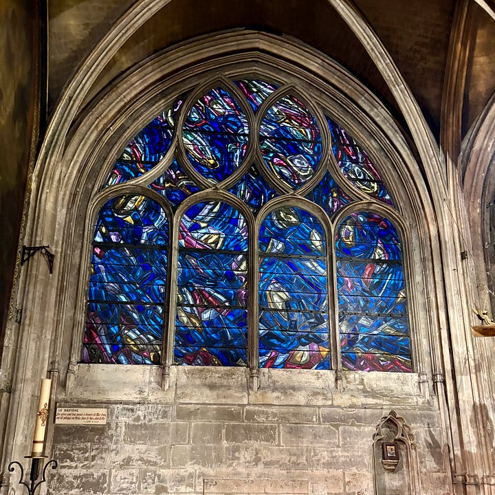 Saint Severin Stained Glass
