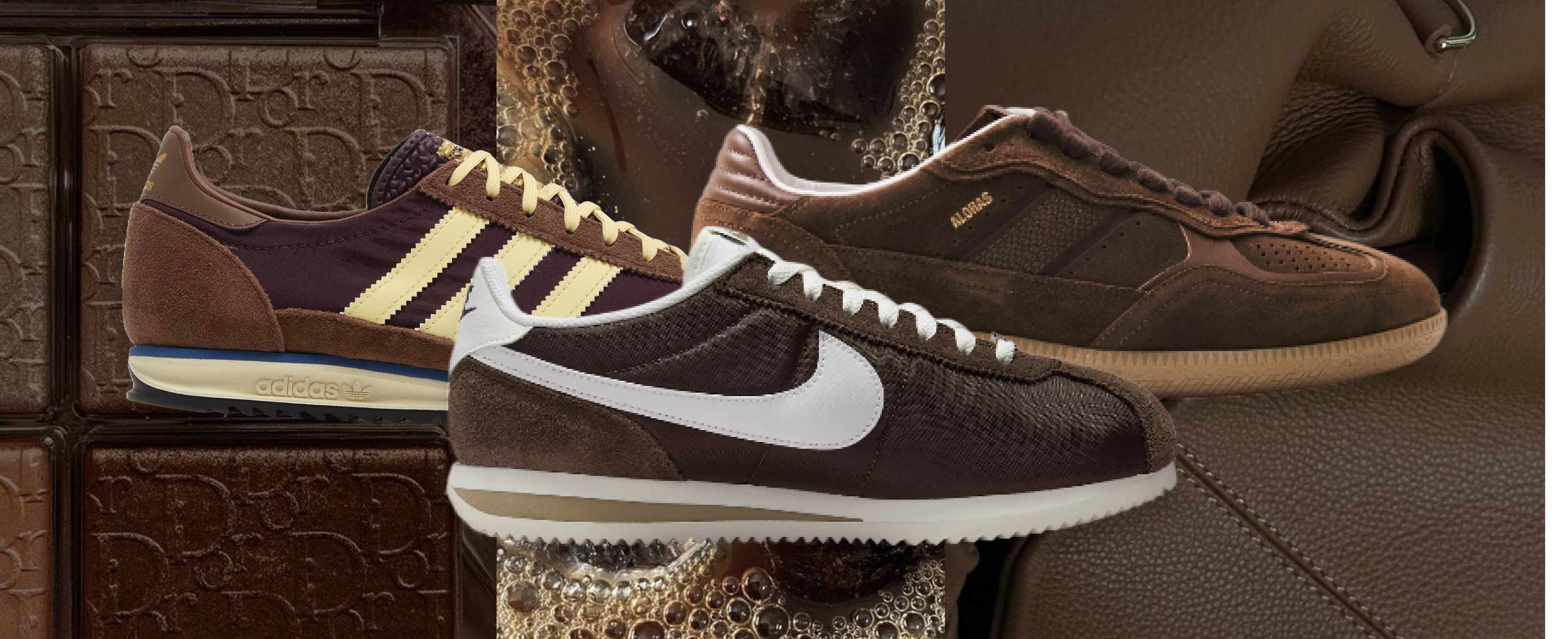 fall trend: chocolate brown sneakers - by Emily Strobl