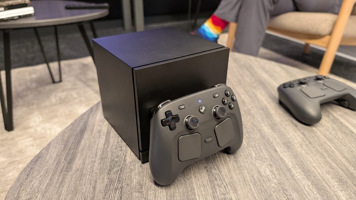 Hands-on with the new Steam Machine, Valve's square shot at SteamOS PC ...
