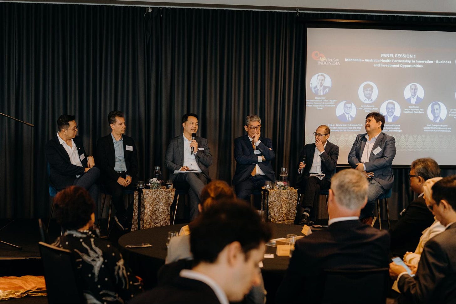 Indonesian and Australian health leaders, researchers, and industry experts gather at the Festival Indonesia Business Forum 2025 in Melbourne to discuss joint innovation, digital transformation, and workforce mobility in healthcare. Indonesian and Australian health leaders, researchers, and industry experts gather at the Festival Indonesia Business Forum 2025 in Melbourne to discuss joint innovation, digital transformation, and workforce mobility in healthcare.