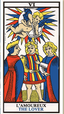 Major Arcana Midrash: The Marseille Deck's The Lover and Parshah Vayeitzei,  Genesis 28:10 – 32:3. — Gates of Light Tarot