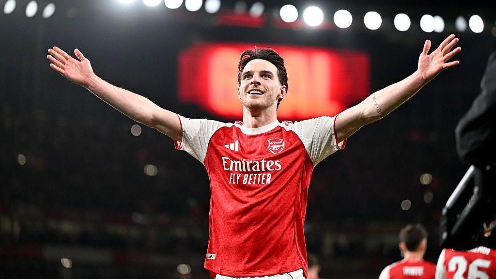 Declan Rice: How England midfielder epitomises relentless Arsenal - BBC Sport Declan Rice: How England midfielder epitomises relentless Arsenal - BBC Sport