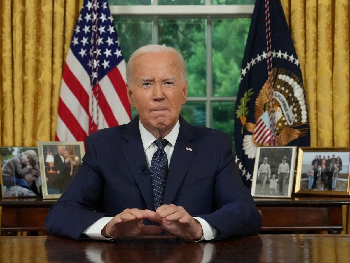 Principales réactions au retrait de Joe Biden pour la présidentielle US -  Challenges