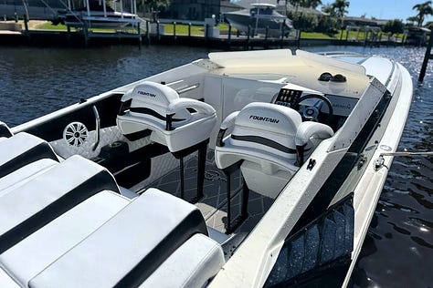 1989 Fountain 35 Lightning