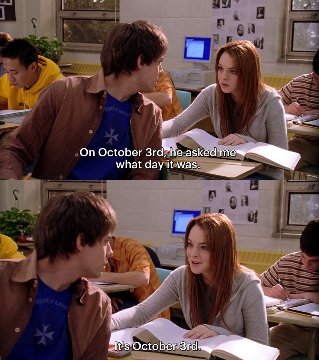 Letterboxd on X: "happy mean girls day to all those who celebrate 💖  https://t.co/ZvcFgaoNnE" / X