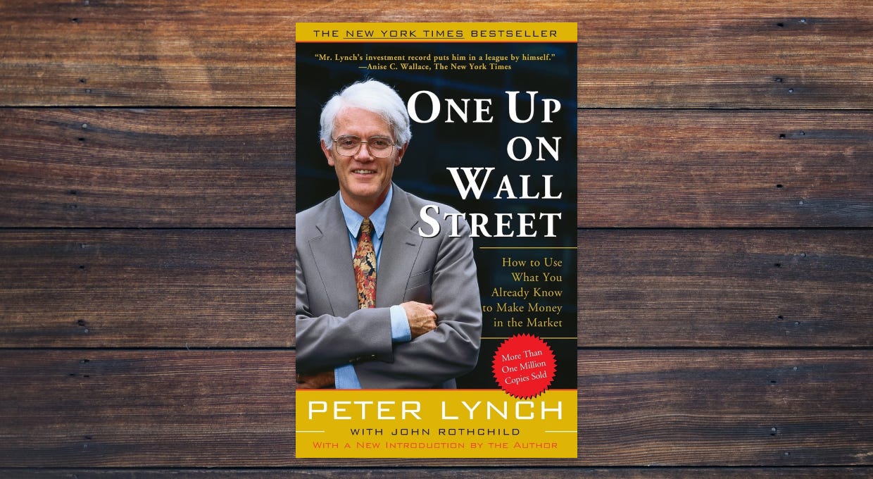 Book Review: One Up On Wall Street by Peter Lynch - Winchell House Book Review: One Up On Wall Street by Peter Lynch - Winchell House