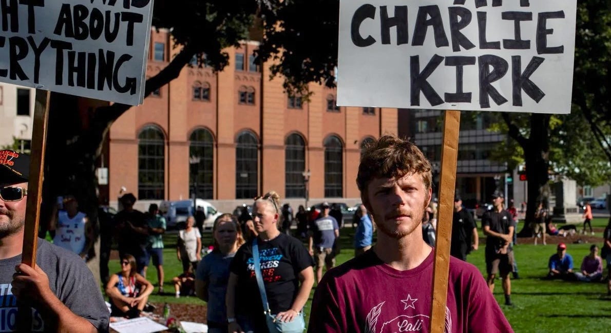 Charlie Kirk and his killer were spawned by the same dark soul of US politics