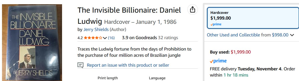 The $2,000 Book About the Richest Man You’ve Never Heard Of. Worth More ...