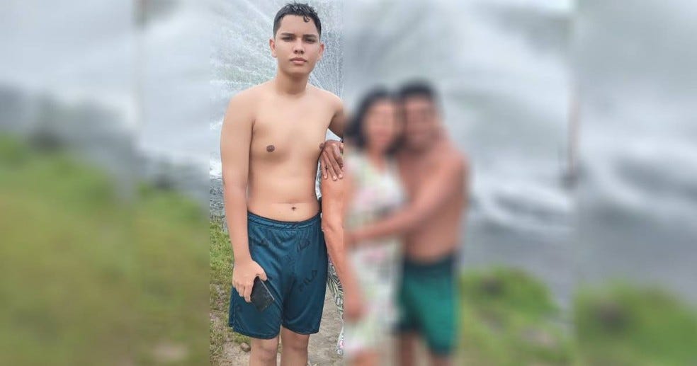 Luan Rocha tinha 17 anos e havia começado a frequentar academia há duas semanas — Foto: Arquivo pessoal
