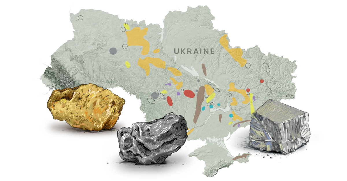 Mapping Ukraine's mineral deal with the US