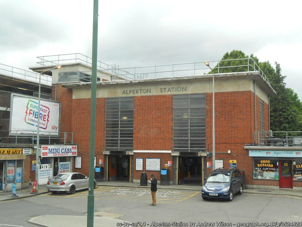 Alperton Underground Station