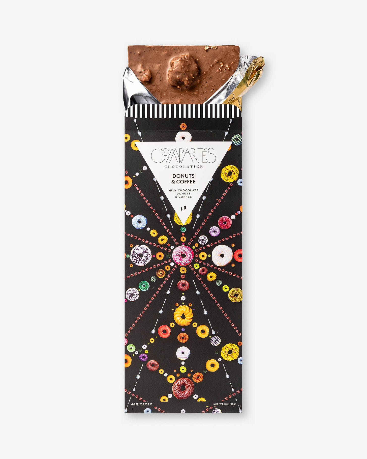 Donuts & Coffee Gourmet Chocolate Bar Compartes Los Angeles - Luxury Chocolate Gifts and Gift Boxes