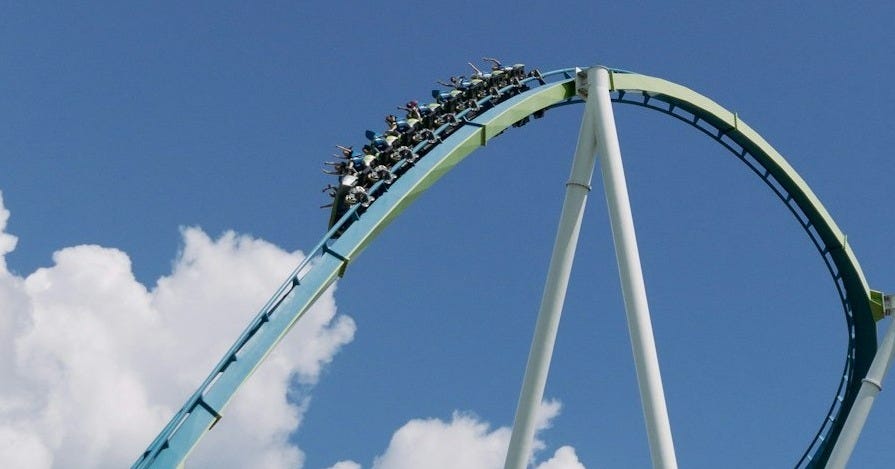 roller coaster ride of a lifetime