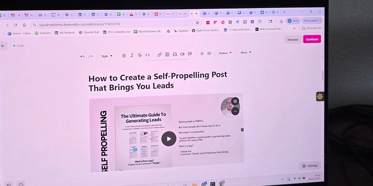 How to Create a Self-Propelling Post That Brings You Leads