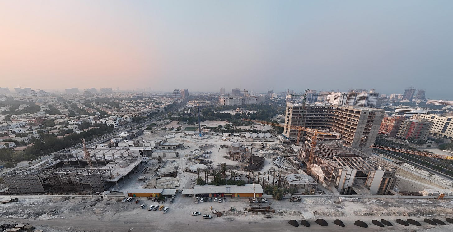 Kish Theme Park Resort under construction