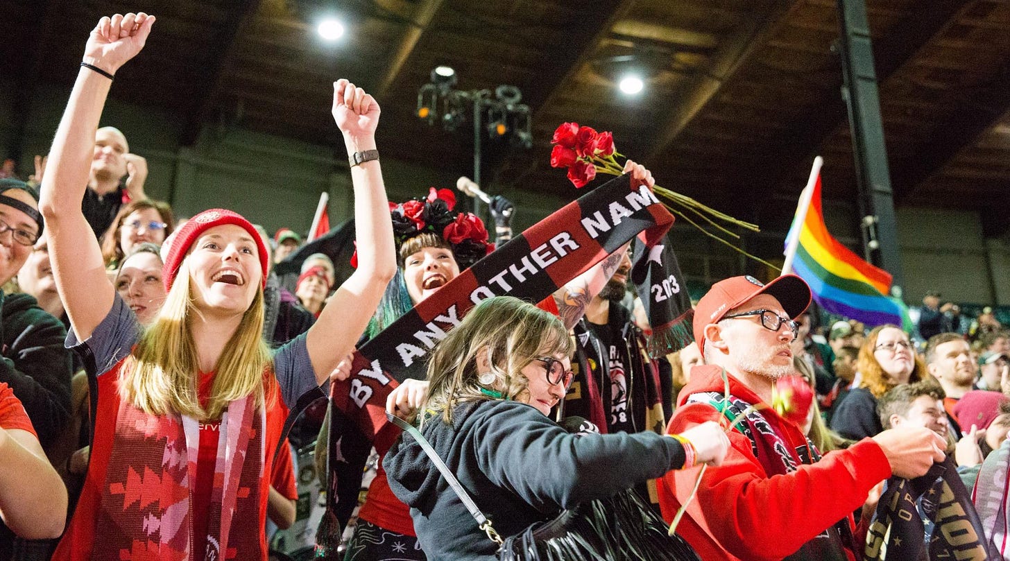 Portland Thorns, Fans Celebrate NWSL Championship - OPB