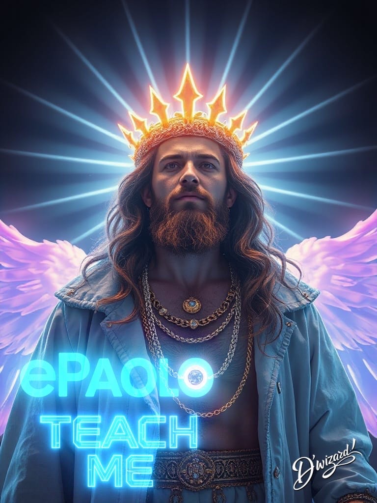 ENTER EPAOLO, DIGIGOD OF LIGHT, LOGIC, LYRICISM, AND LEGENDARY HAIR.