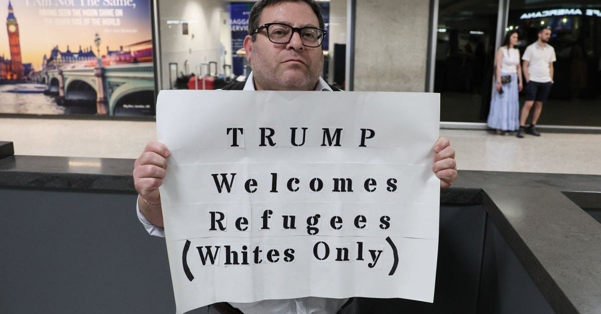 First group of South African refugees arrives in U.S. under Trump's plan for White 'Afrikaners' - UPI.com First group of South African refugees arrives in U.S. under Trump's plan for White 'Afrikaners' - UPI.com