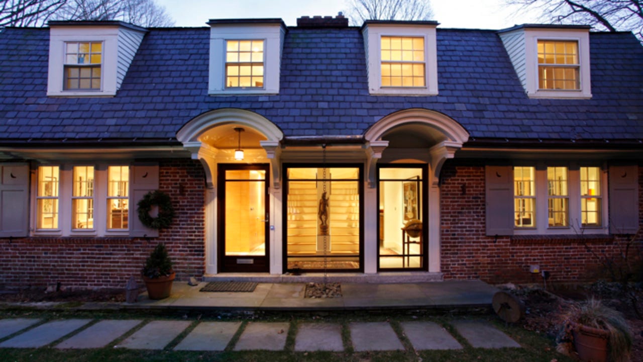 A Classic House With Two Front Doors A Classic House With Two Front Doors