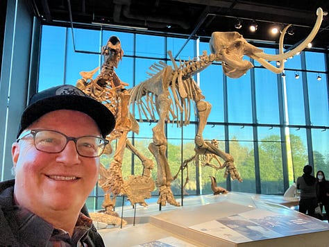 Paddling with ducks on Union Lake and visiting the dinosaurs at UW Burke Museum
