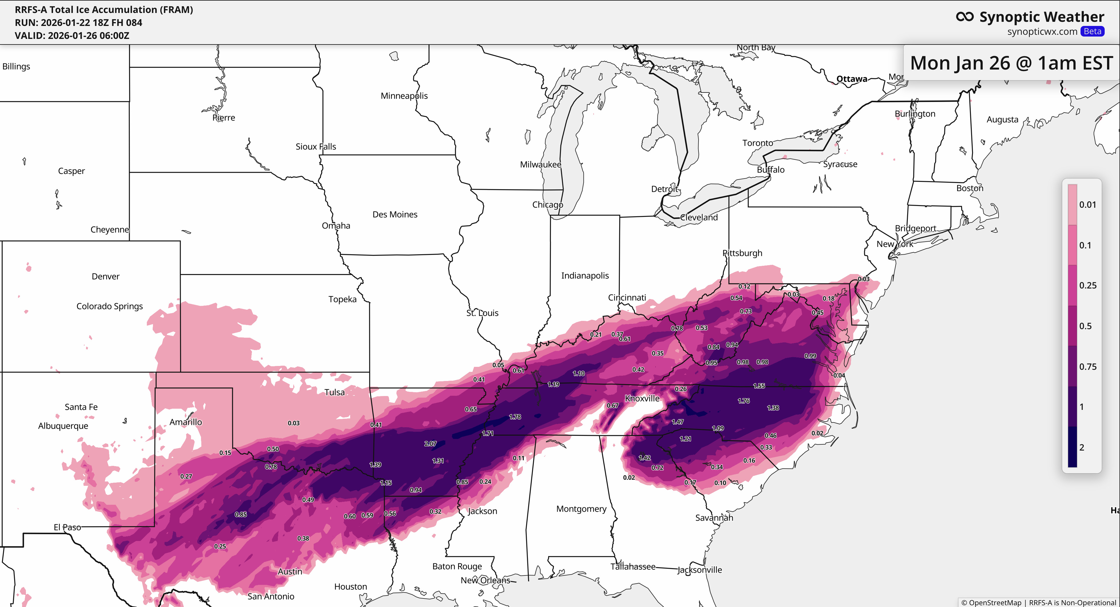 The Latest on this Weekend's Winter Storm Threat