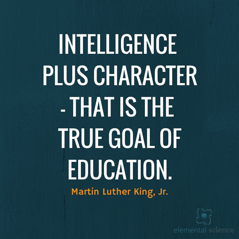 Intelligence plus... {Martin Luther King, Jr.}
