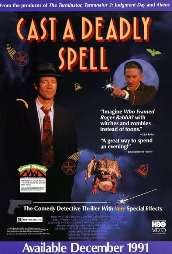 Cast a Deadly Spell Movie Poster (11 x 17)
