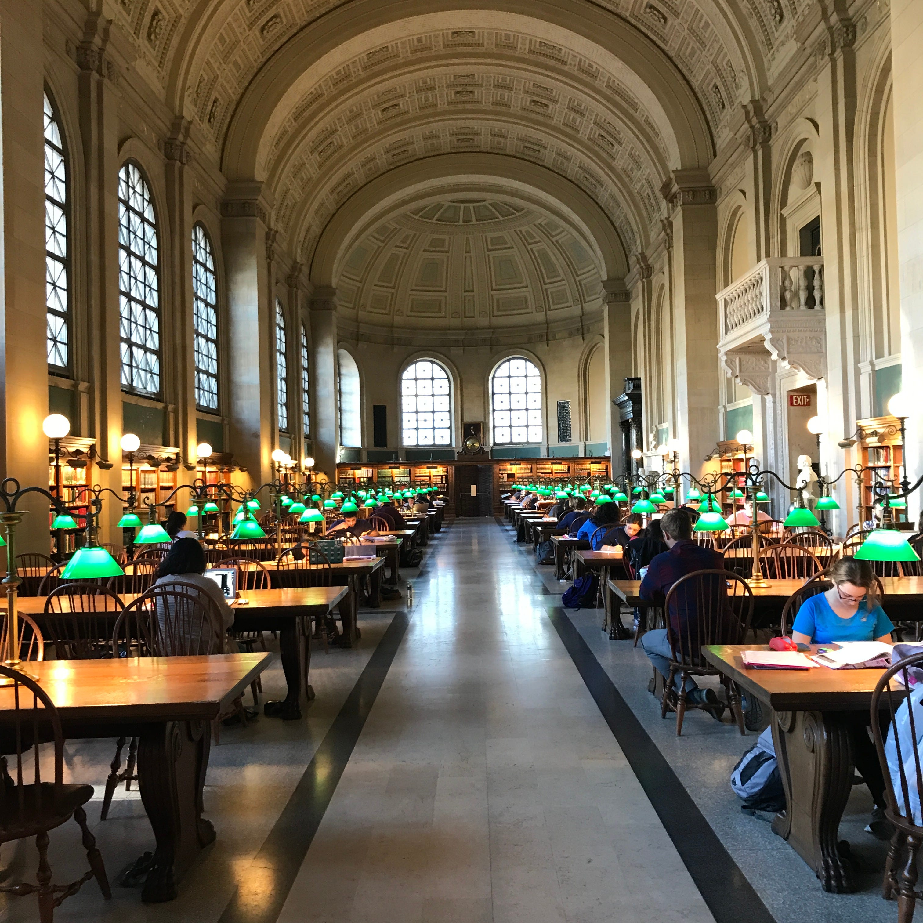 an afternoon at the library