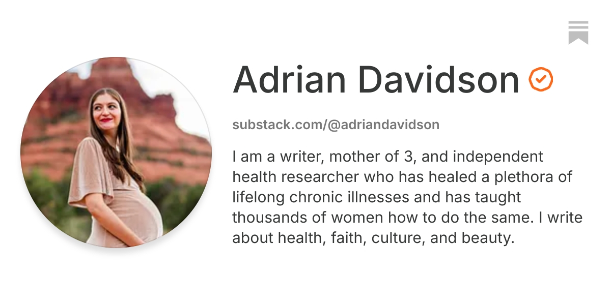 Adrian Davidson | Substack