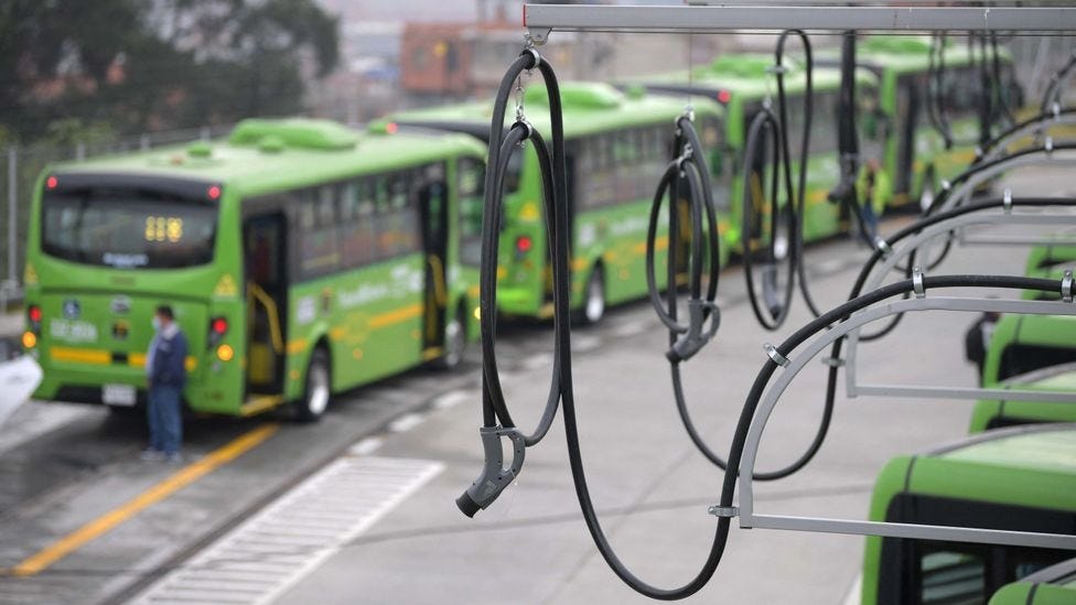 Intense air pollution across many Chinese cities added momentum to the switch to electric vehicles (Credit: Getty Images)