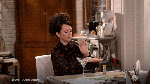 will and grace wink GIF by NBC will and grace wink GIF by NBC