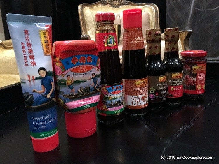 Chinese cooking sauces