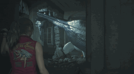 Resultado de imagem para resident evil 2 remake goose gif Resultado de imagem para resident evil 2 remake goose gif