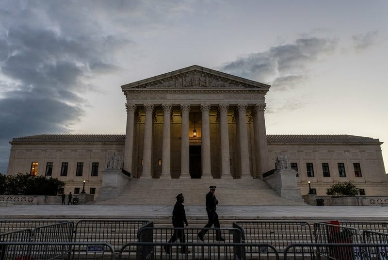 The U.S. Supreme Court rebuffed bids Monday from anti-abortion advocates to gauge the constitutionality of laws in Illinois and New Jersey cities intended to protect patients from protesters. (Photo by Ariana Figueroa/States Newsroom)