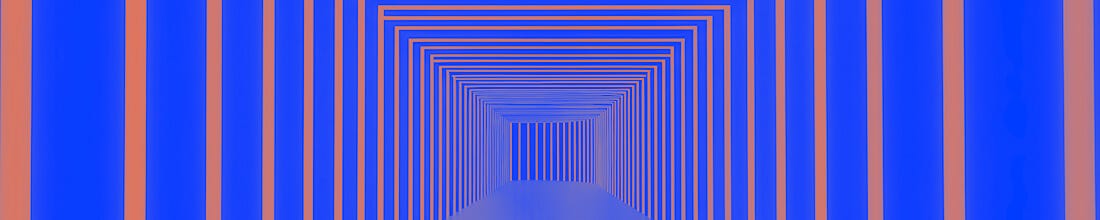 Unending reflection optical illusion. Image by Project Liberty