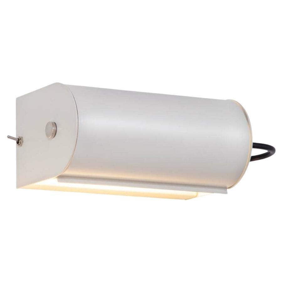 Charlotte Perriand 'Applique Cylindrique Petite' Wall Lamp in White For Sale Charlotte Perriand 'Applique Cylindrique Petite' Wall Lamp in White For Sale