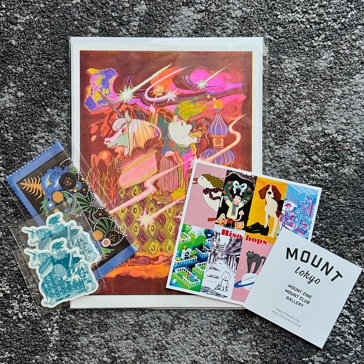 MOUNT gallery「Riso hops」展の様子