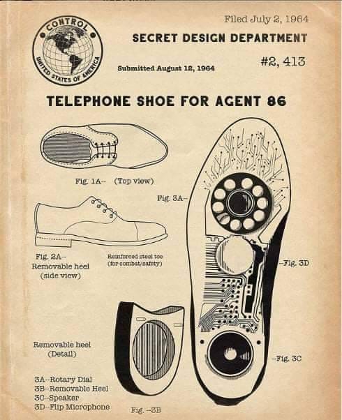 Maxwell Smart's Shoe Phone: An Icon of Design - Encyclopedia ...