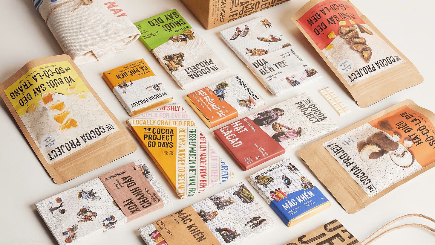 Tabletas de chocolate The Cocoa Project Tabletas de chocolate The Cocoa Project