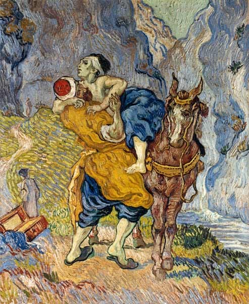 The Good Samaritan" by Vincent van Gogh (1890)