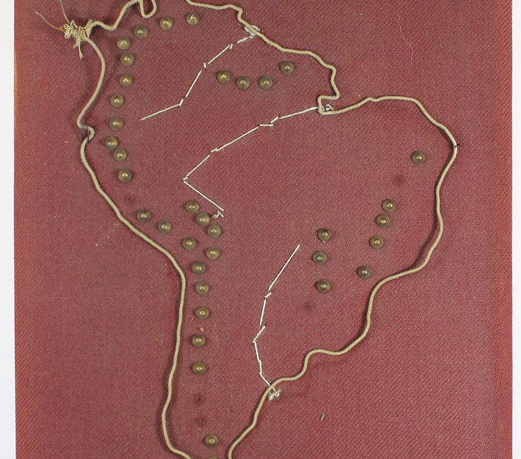 El origen de la cartografía para ciegos