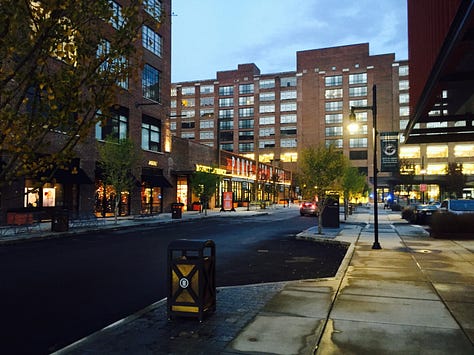 sign, building, sky, lights