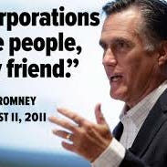 Corporations Are People, My Friend logo