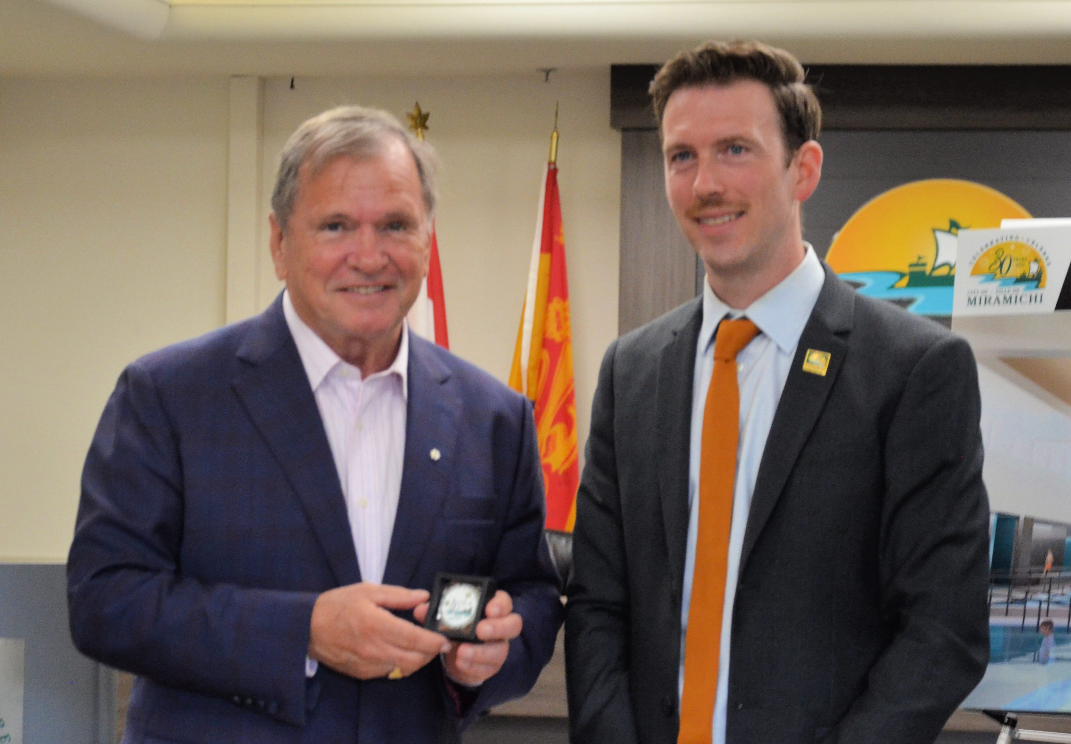 Former premier gives $1M to multiplex project